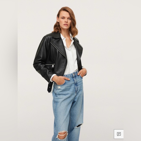 Mango Light Blue Distressed Women Jeans - Picture 2 of 6